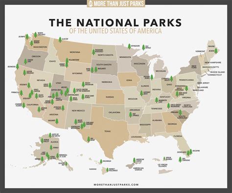 Challenges of Implementing MAP Map of USA State Parks